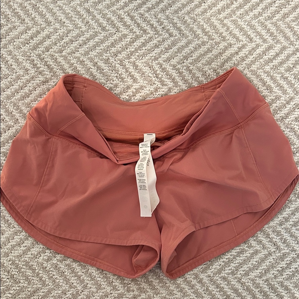 Lululemon Athletica Women's Athletic Shorts in Dusty Rose
